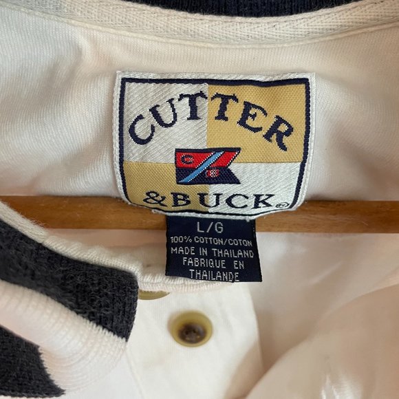 Vintage PENN State University Cutter and Buck Polo Shirt Mens Large - Picture 5 of 7